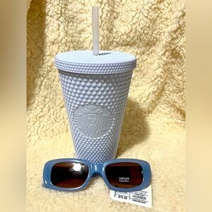 Starbucks Tumbler & Sunglasses Bundle New